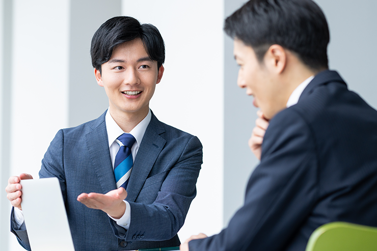 キューブアップの提案する営業マン
